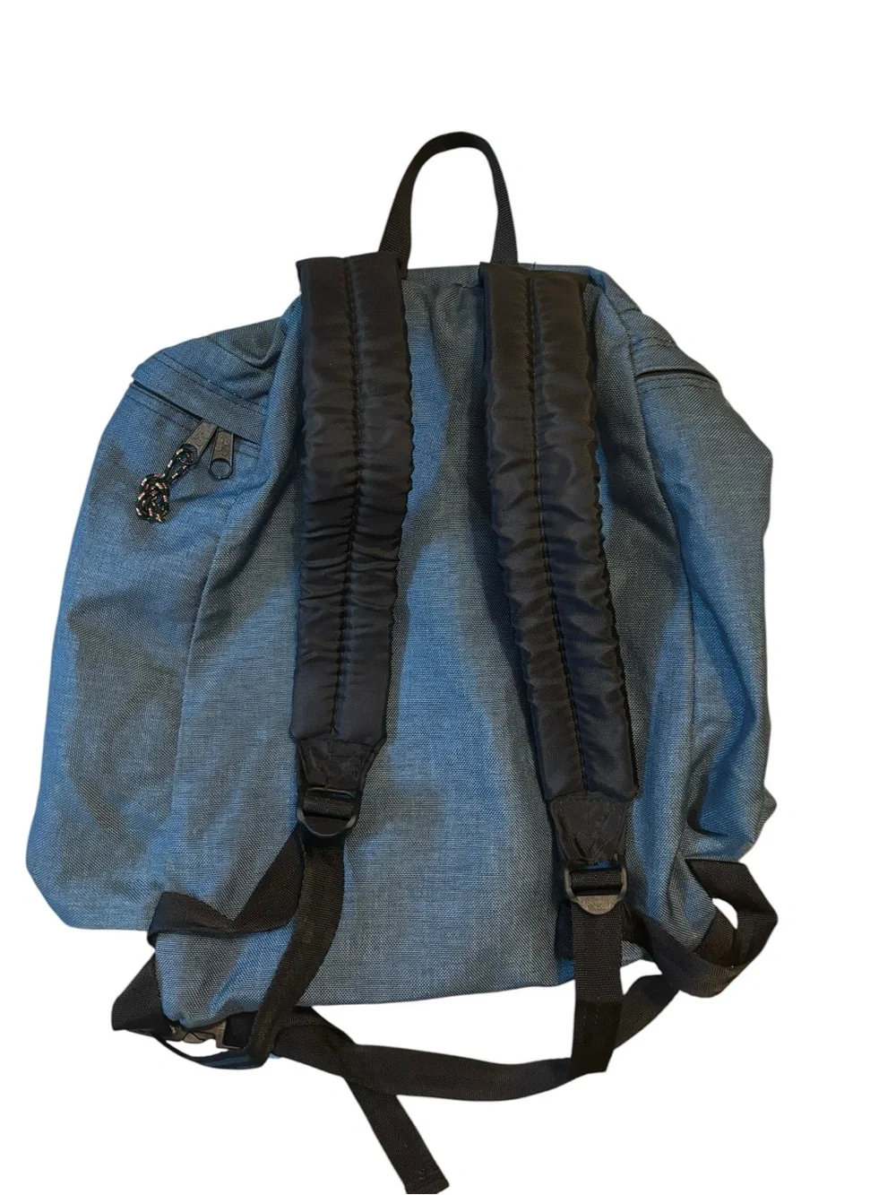 Vintage 90’s JanSport Blue Suede Bottom Heritage Backpack Retro School Bag